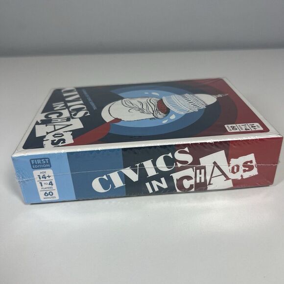 Civics In Chaos Game - BLAMO Kickstarter 2018 Politics Strategy Trump NEW Sealed - Picture 3 of 5